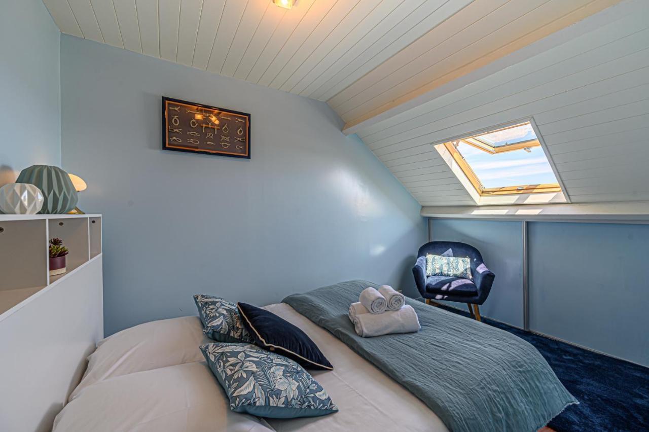 Cap A Houat - Duplex De 100 M2 Avec Vue Mer Sarzeau Bagian luar foto