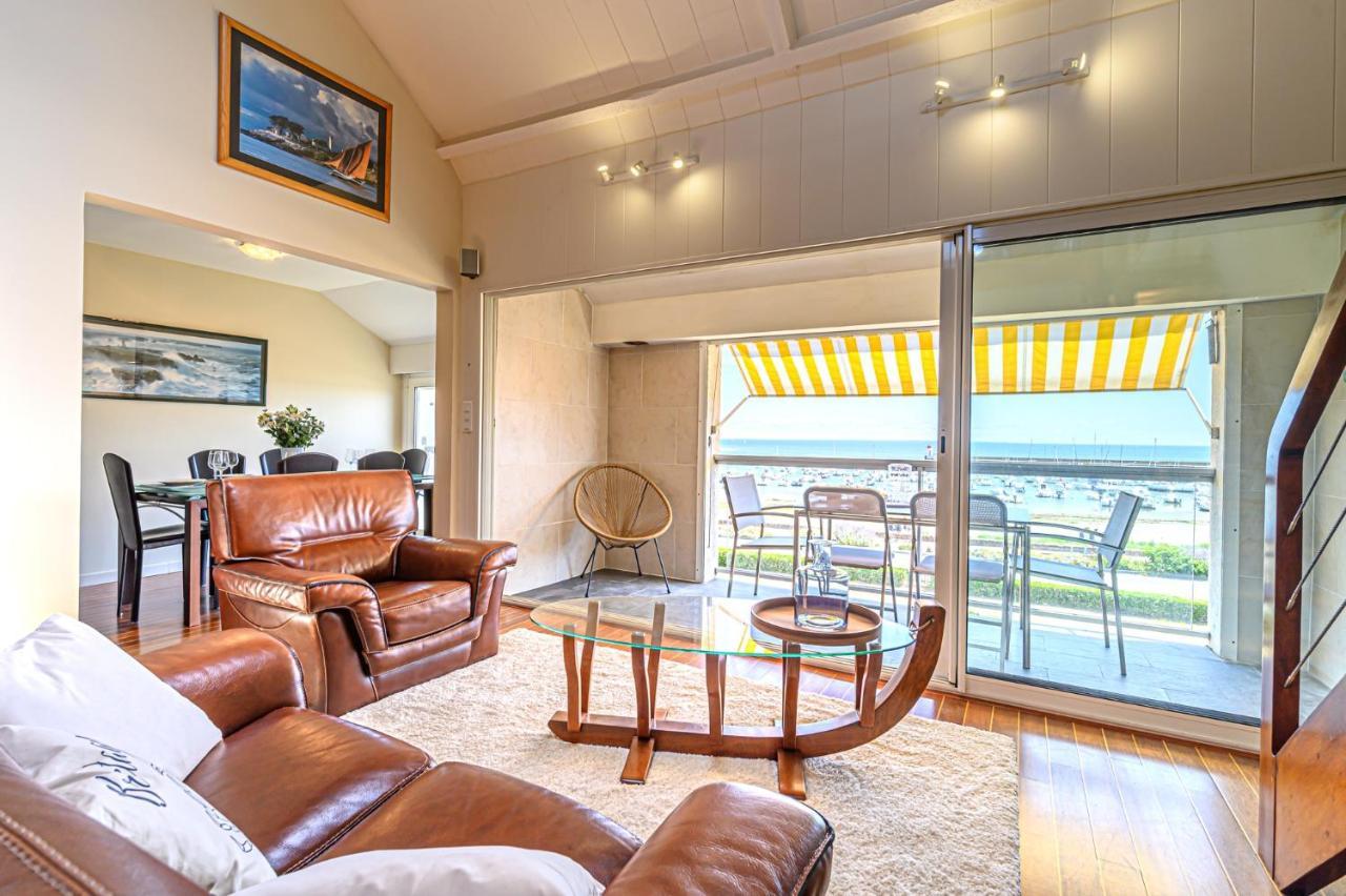 Cap A Houat - Duplex De 100 M2 Avec Vue Mer Sarzeau Bagian luar foto